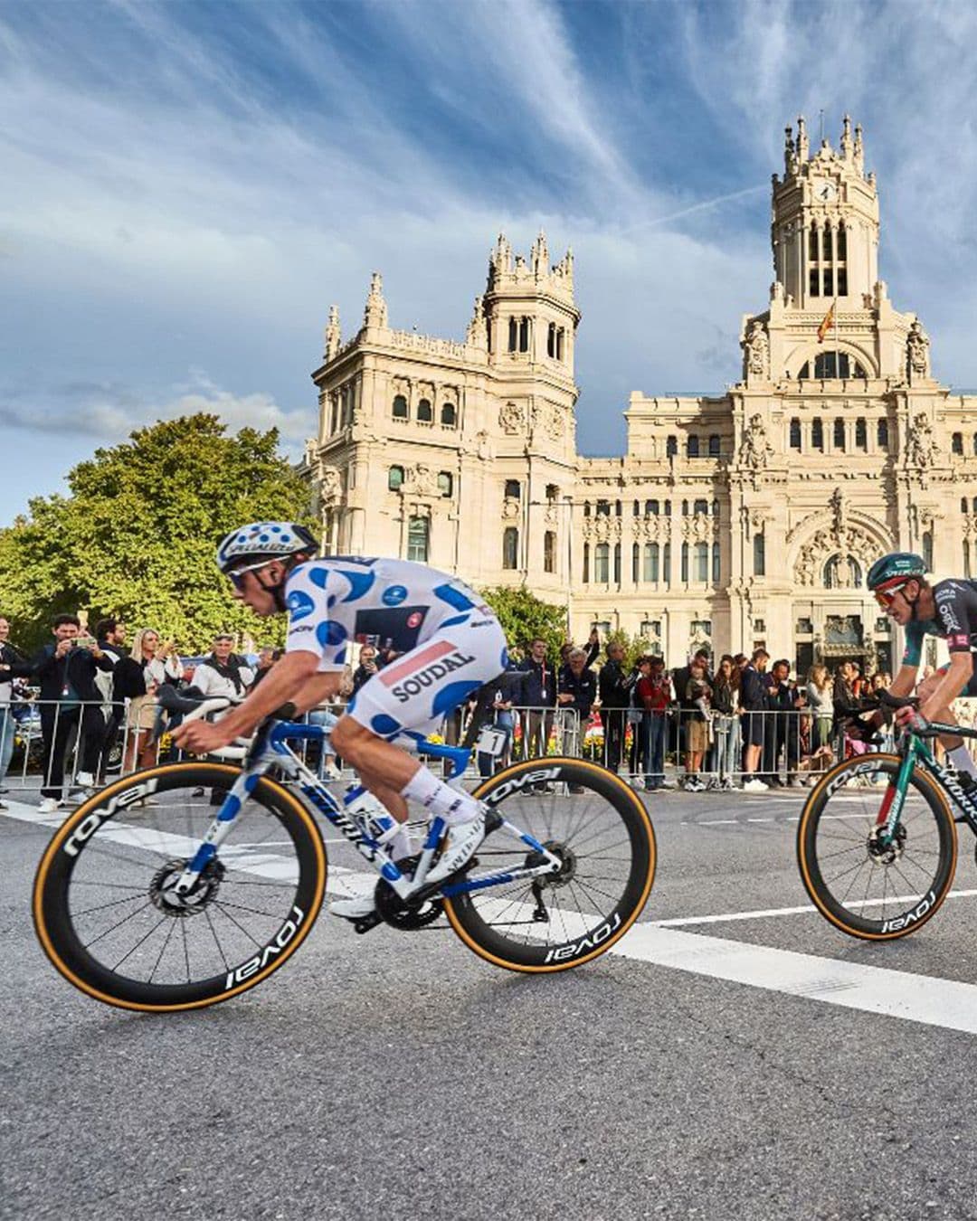 La Vuelta in action