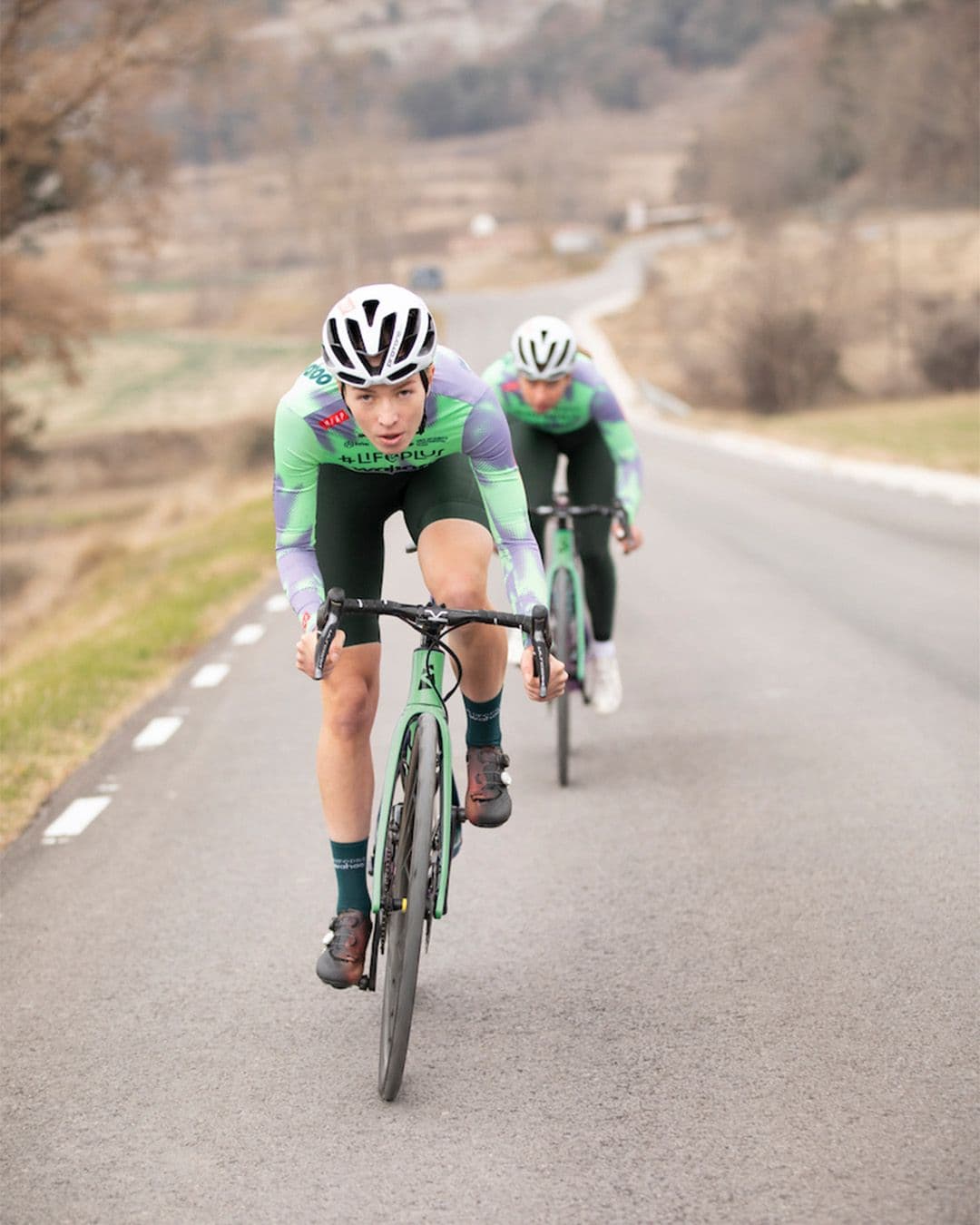 MAAP Lifeplus-Wahoo. Riders in action.