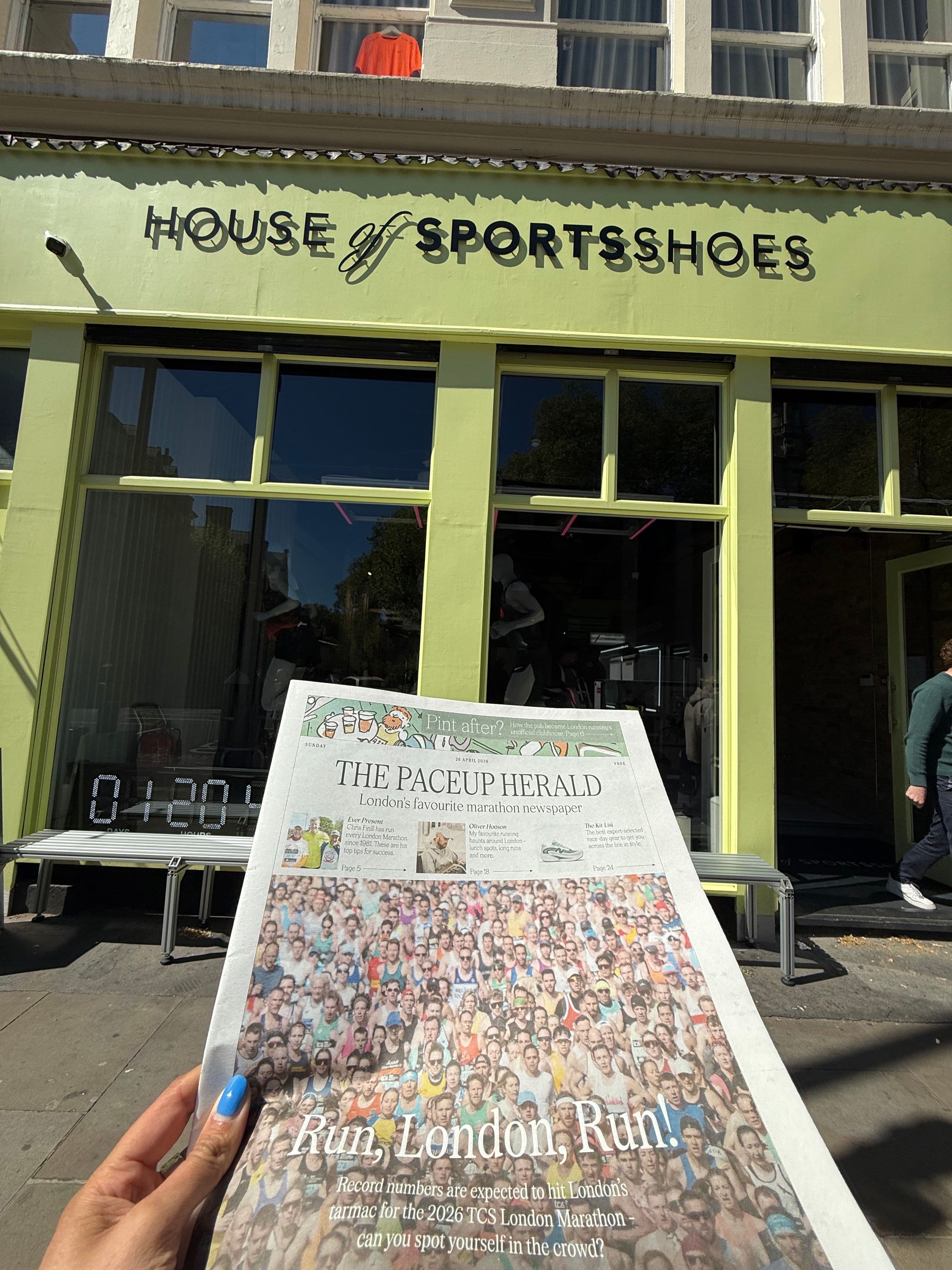 House of Shoes Newspaper
