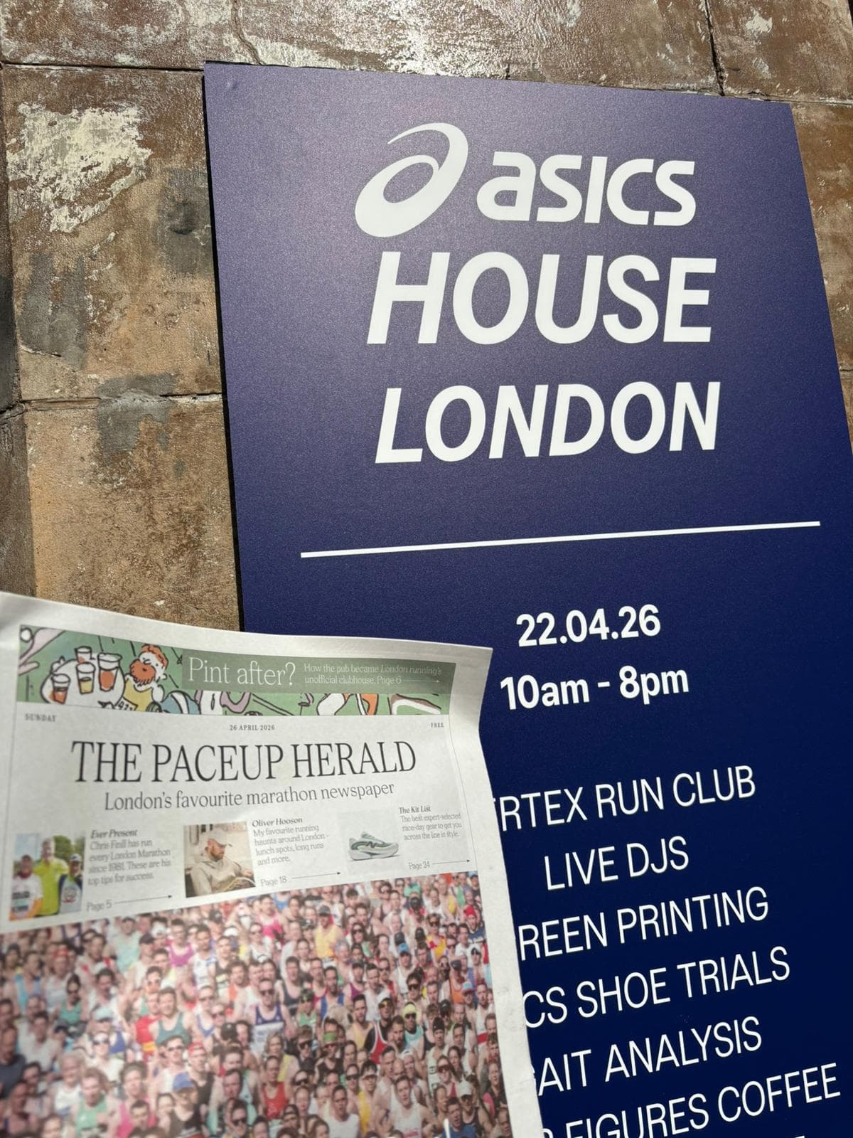 ASICS HOUSE NEWSPAPER